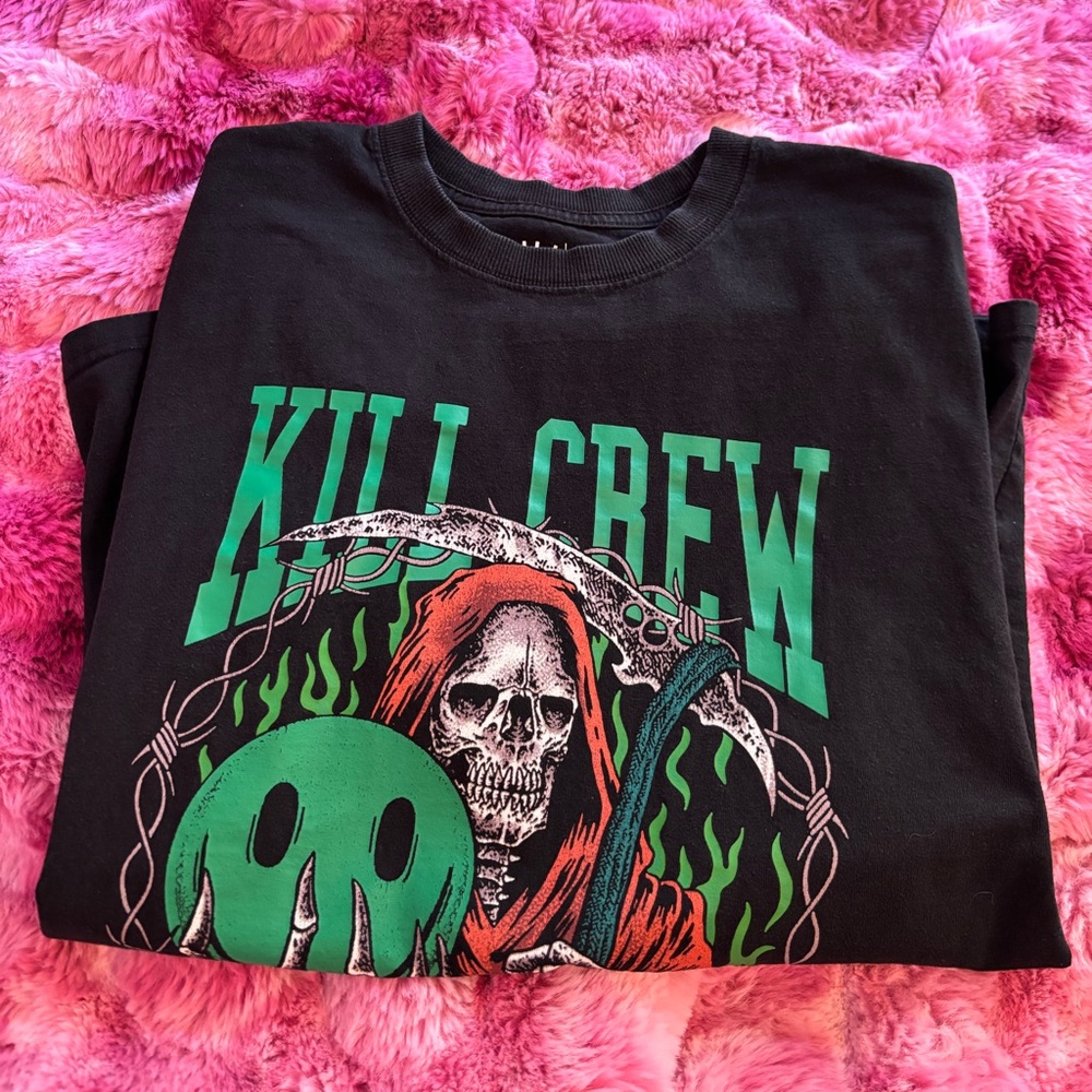Kill Crew Unisex Oversized Gym Tshirt